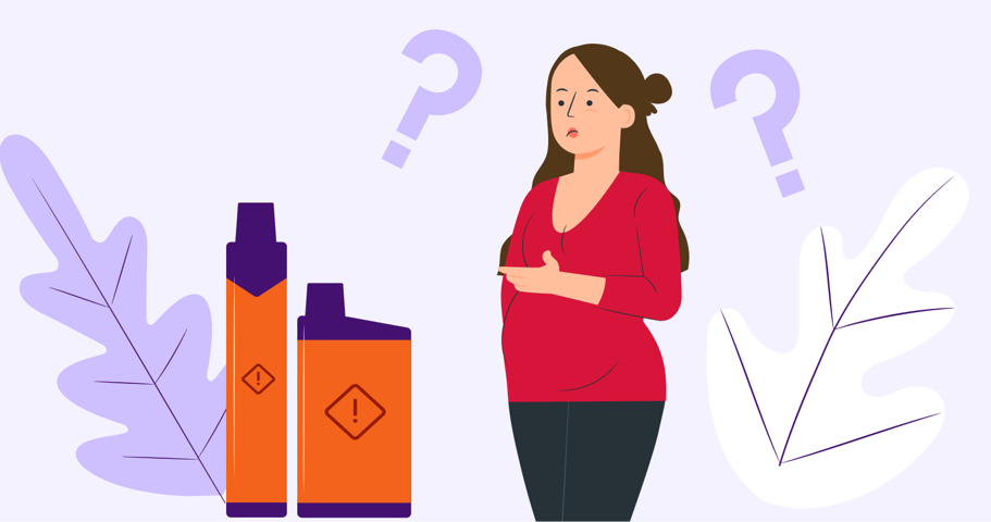 Smoking and pregnancy=Vaping while pregnant