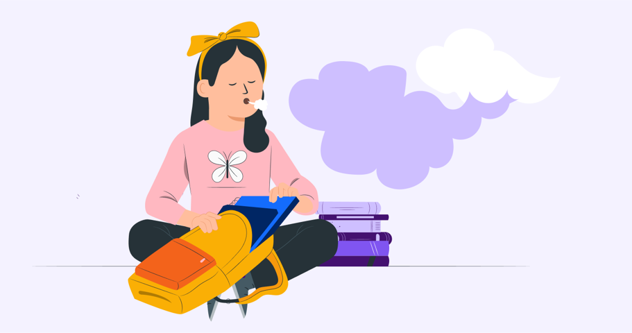 Children and family=Effects of passive smoking and vaping on children